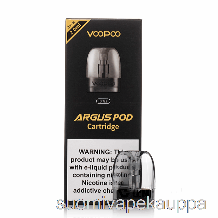 Vape Netistä Voopoo Argus Pod Vaihtokotelot 0.7ohm Podit